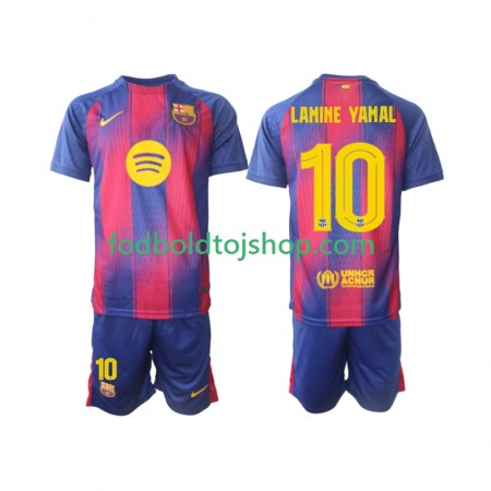 FC Barcelona Lamine Yamal 10 Champions League Børn Hjemme trøje 2025-26 S/S